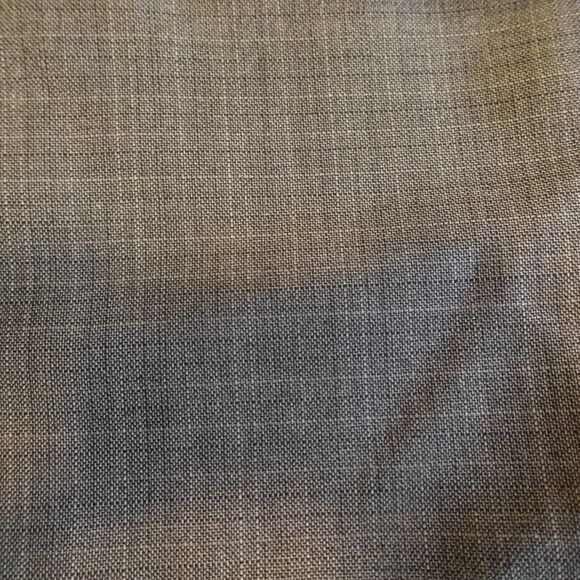 RALPH Ralph Lauren Men 44L Gray Windowpane Blazer Jacket Silk Wool Single Breast - Picture 5 of 11